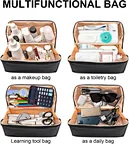 Large capacity cosmetic bag
